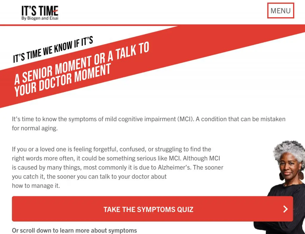 Alzheimer's awareness campaign